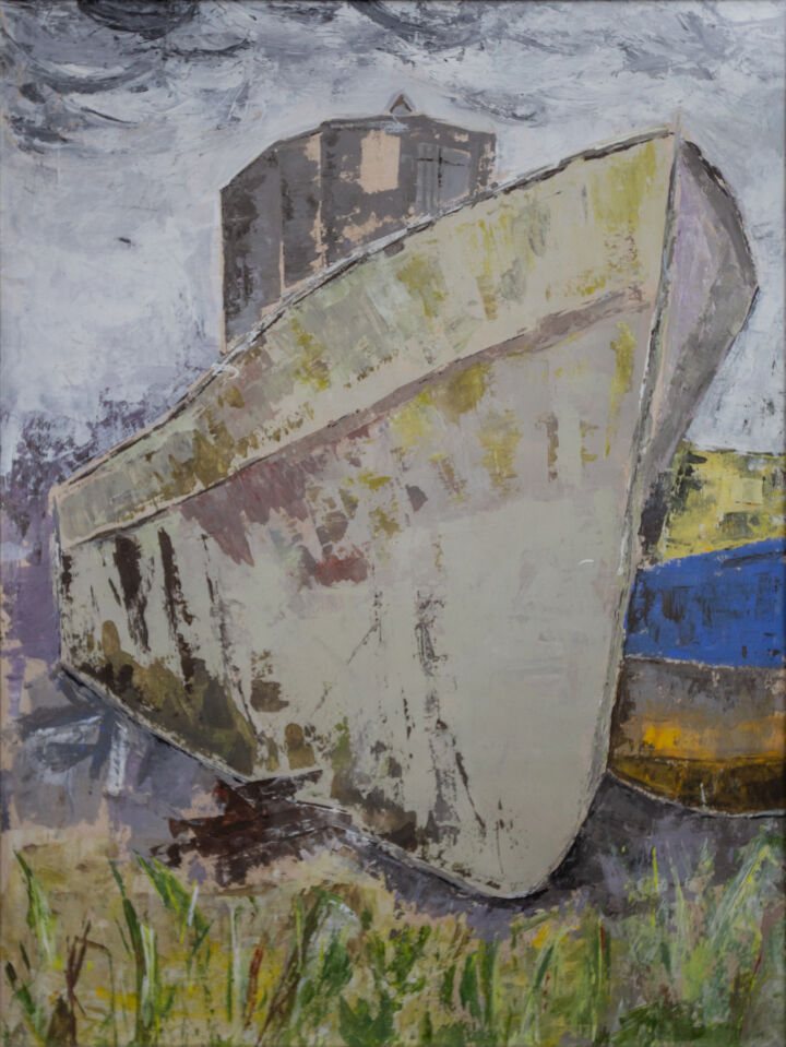 werft acryl:papier 70×100 1996
